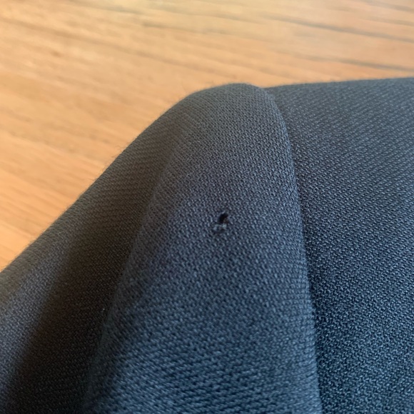 Ann Taylor Separates Double Breasted Suit‎ Black Wool Jacket Women’s 10 Skirt 8 - Picture 10 of 13